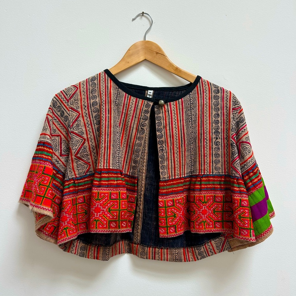 Colorful Patterned Cape